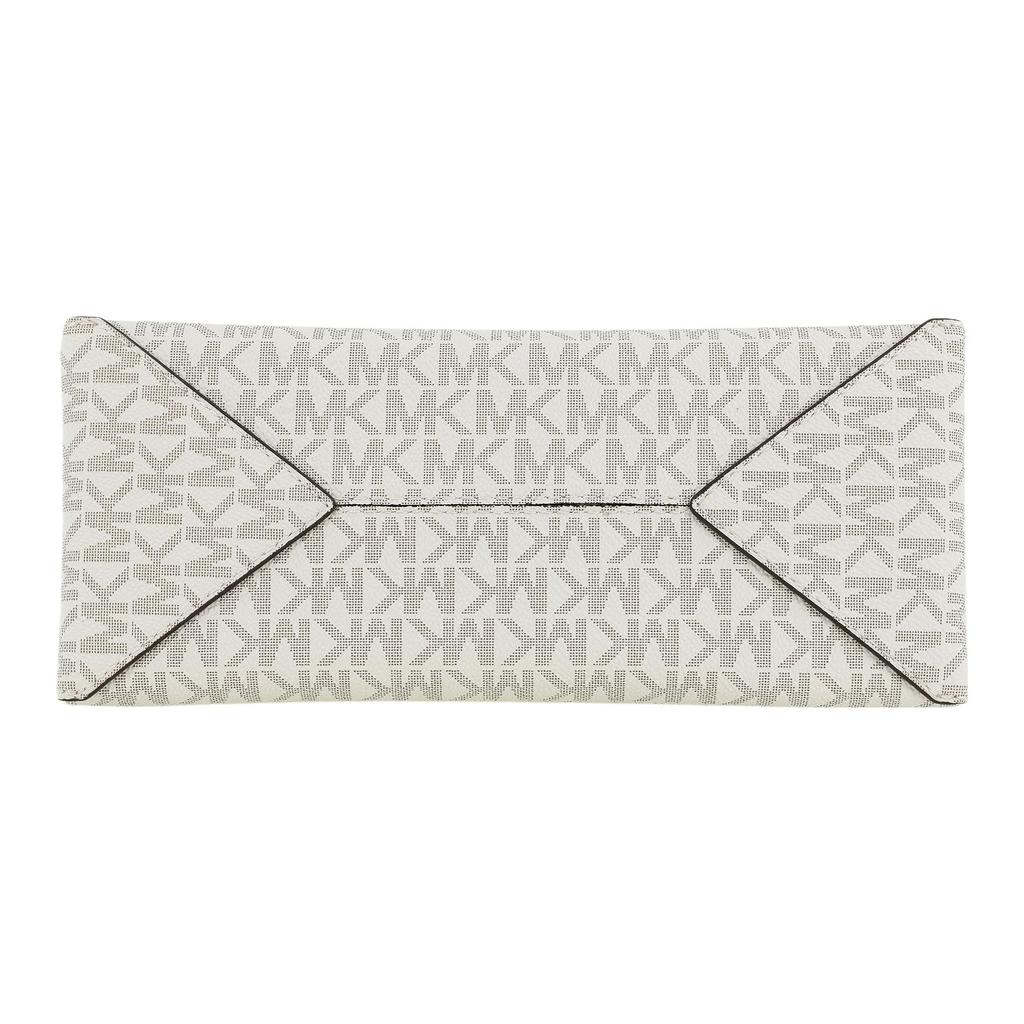 New MICHAEL KORS Cece Artificial Leather Envelope Bag, Crossbody Bag, Shoulder Bag Medium Women's Vanilla White 35F2G0EF8B-WHITE