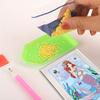 1set Parent-child Interaction DIY Cartoon Full Diamond Handmade Educational Crystal Paste Diamond Painting