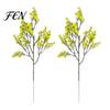 Safe Faux Floral Decor for Pets Realistic Artificial Flowers Autumn Home Decoration, Silk Decorative Entryway Branches Halloween Table Centerpiece And