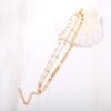 Popular New Products, Double Chain Anklet, Copper Sequins, Retro Anklet, Ethnic Style Jewelry.