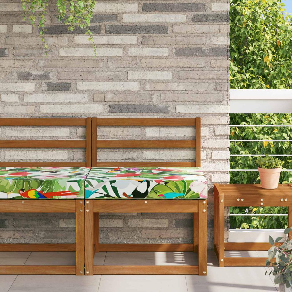 Outdoor Sofa Cushion Multicolored 60 x 60 x 8 cm Polyester