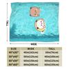 Bubu & Dudu Swimming Blanket Quality Super Soft Throw Blanket Winter Children Outdoor Fluffy Bedspread