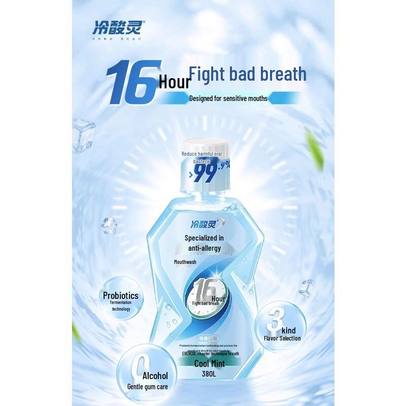 

Painsulin Cool Mint Specialized Mouthwash