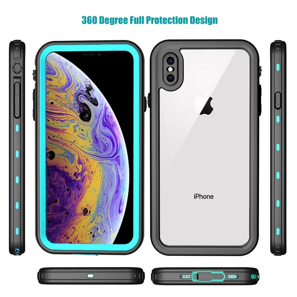 Red Pepper 360Full Sealed Underwater Case For Apple iPhone 16 14 Pro Max Waterproof Shockproof Diving Cover 15 Plus 17 Air Cover 5