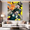 My Hero Academia Heroes Action Yellow Anime Poster Deku