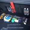 New Elastic Car Trunk Storage Bag Stretchable Universal Car Storage Net Mesh Seat Back Storage Bag Seat Back