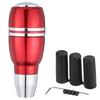 Arenbel Automatic Shift Aluminum Red Knob, Alloy, 10.46cm,