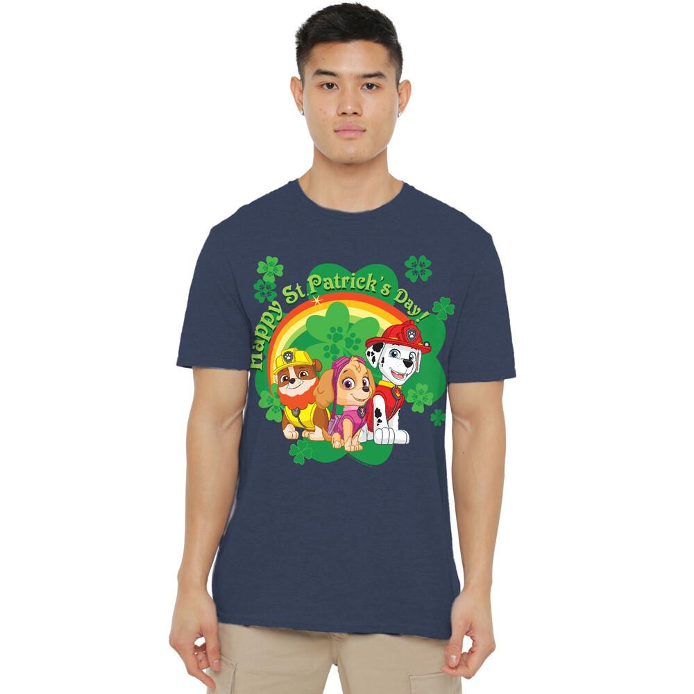 Paw Patrol St. Patrick S Day Team T-Shirt S-2XL Navy S