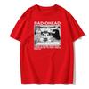 T-shirt Radiohead Uomo Maglietta Classica Tour Nordamericano Rock Boy Uomo Hip-Hop Street Cotone Taglia Europea Maglietta Top