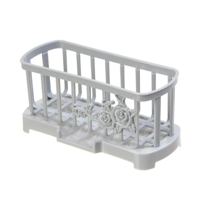 New Household Drainage Shelf Multi-function Dish Washing Sponge Storage Detachable Rack  Suitable for Bathroom Kitchen Hotel