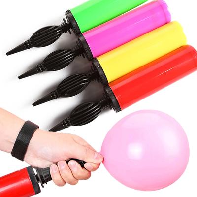 1 ADET Balon Pompası Balon Aksesuarları Balon Şişirici El İle İtilen Hava Pompaları Düğün Doğum Günü Partisi Dekorasyon Araçları Malzemeleri