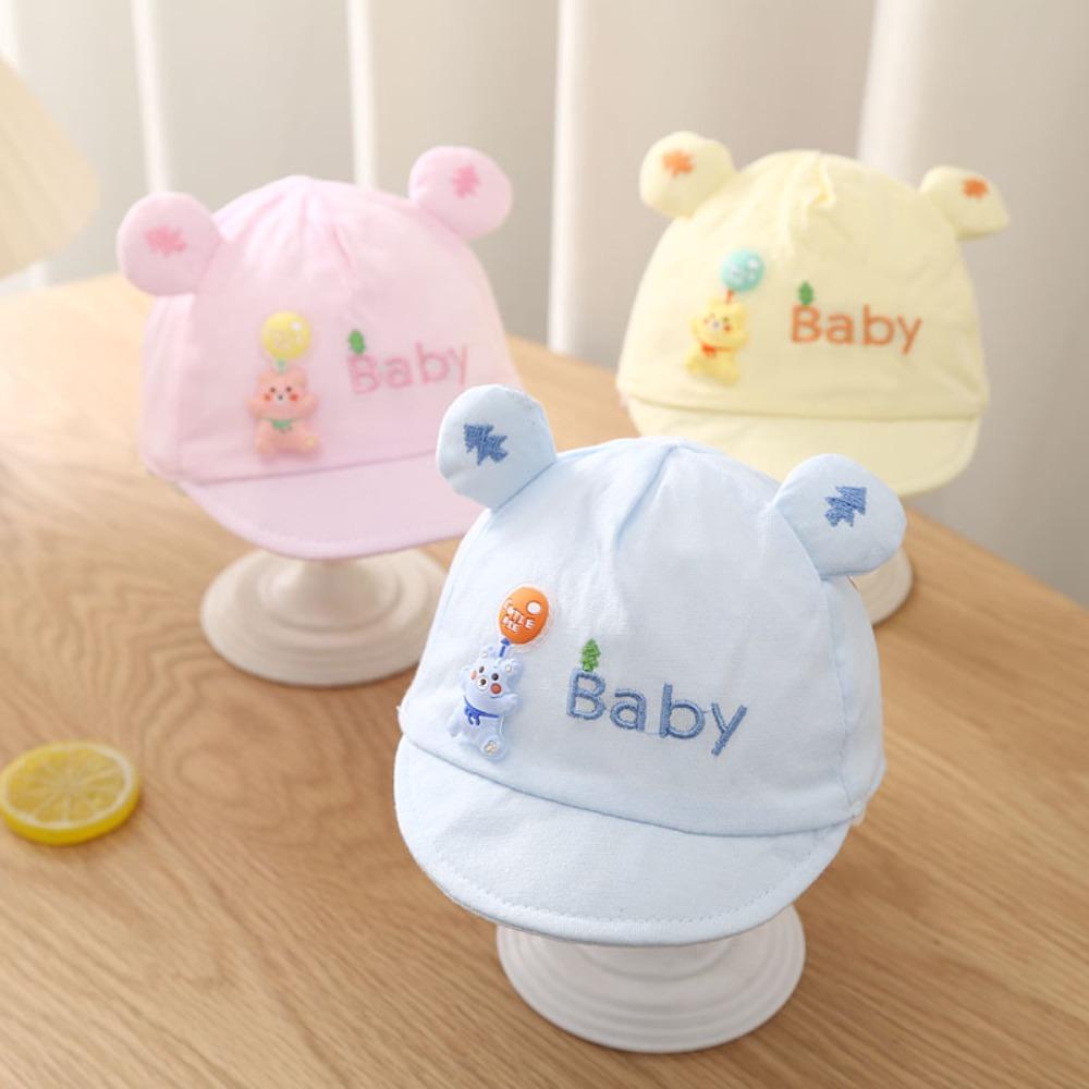 Soft Cotton Baseball Hat Breathable Duck Tongue Hat Casual Peaked Cap  Boy Girl