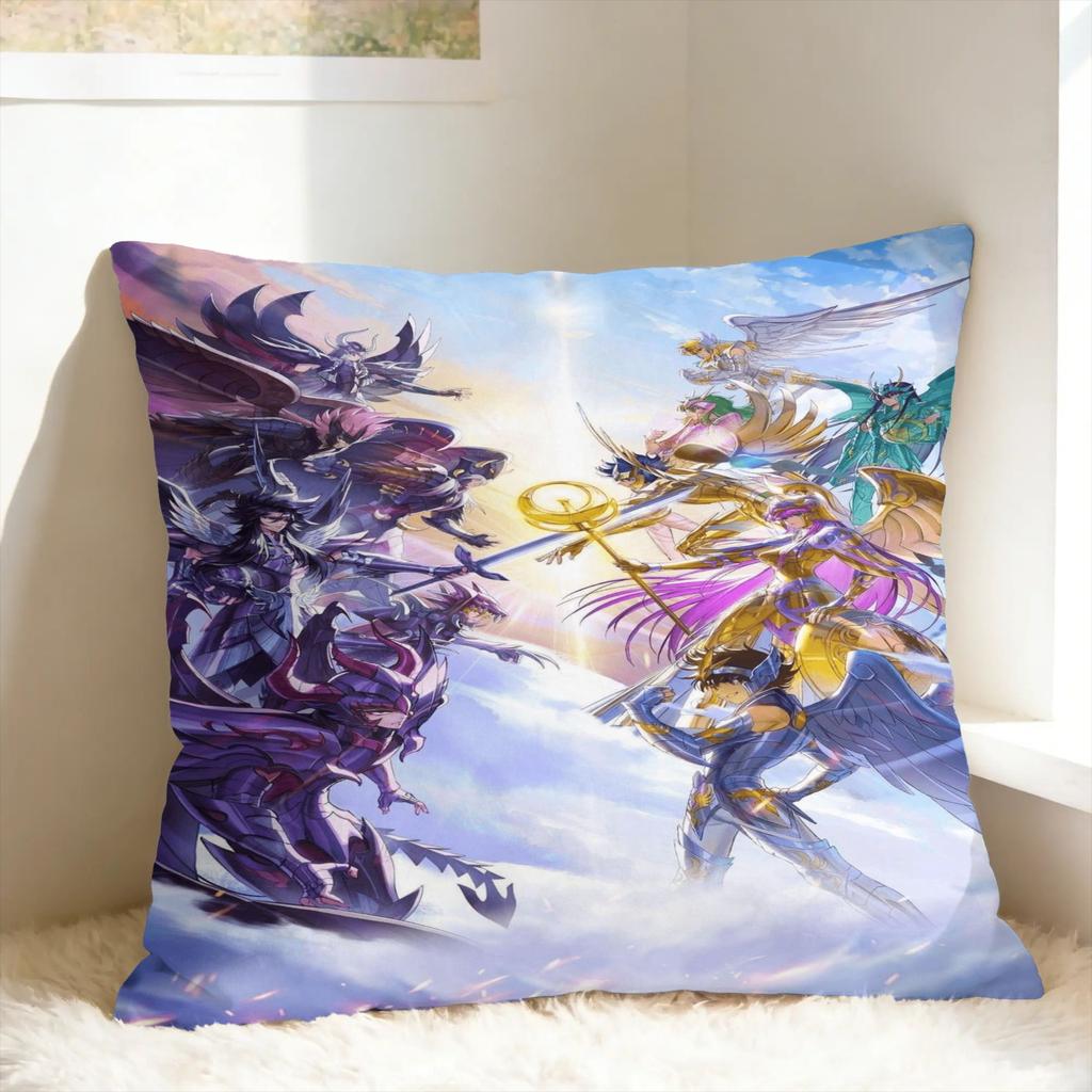 Pillow Cover The Knights Saint Seiya Morden Pillow Case For Living Room Sofa Pillowcases