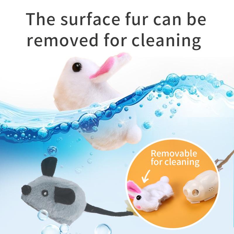 Electric induction simulation mouse