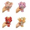 Pocket Rose Artificial Flowers Gift Packaging Mini Bouquet Long-Lasting No Wither Flower for Valentine’s Day Birthday