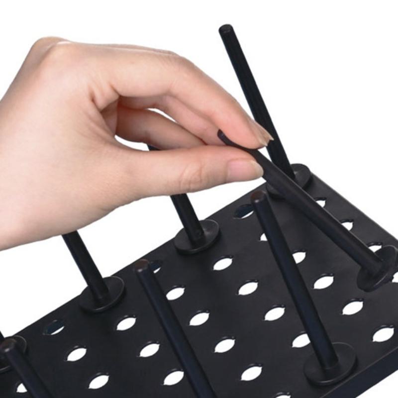 

Органайзер для ящиков, расширяемая кухонная полка для хранения, скрепляющая доска с нескользящим дном и 12 штифтами, телескопическая доска для хранения тарелок