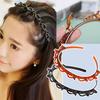 1/2 Stück Mehrschichtiger Hohl geflochtener Damen Pony Stirnband Friseureisen Zubehör Haarspange