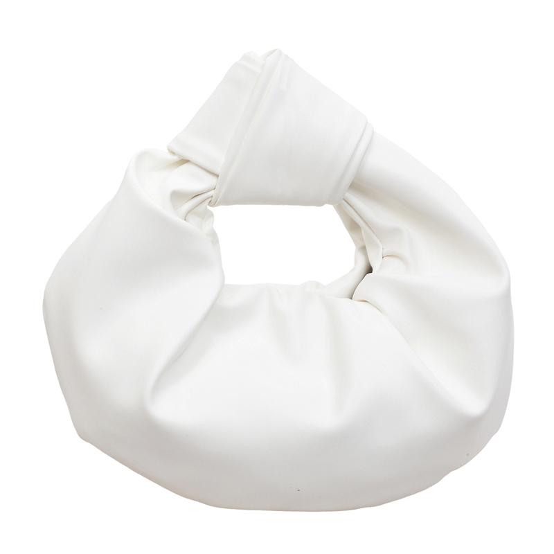 Ladies' new trendy cloud bag, handbag, pleated bag, fashiable and versatile solid color bag