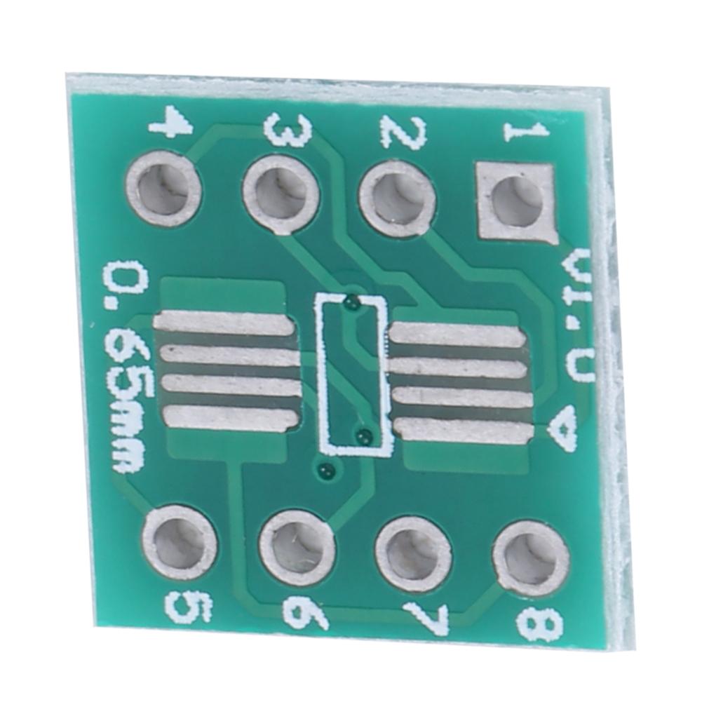 100PCs Adapter Board Converter Module Lightweight SOP8 SSOP8 To DIP8 TSSOP8 DIP SMD To Inline