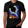 Mandelbrot Set TShirt Basic Solid Color Casual Tee Shirt