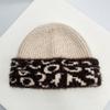 New Men Women Color Block Retro Letters Knitted Hats Warm Casual Fashion Korean Beanies Outdoor Versatile Travel Personal Niche