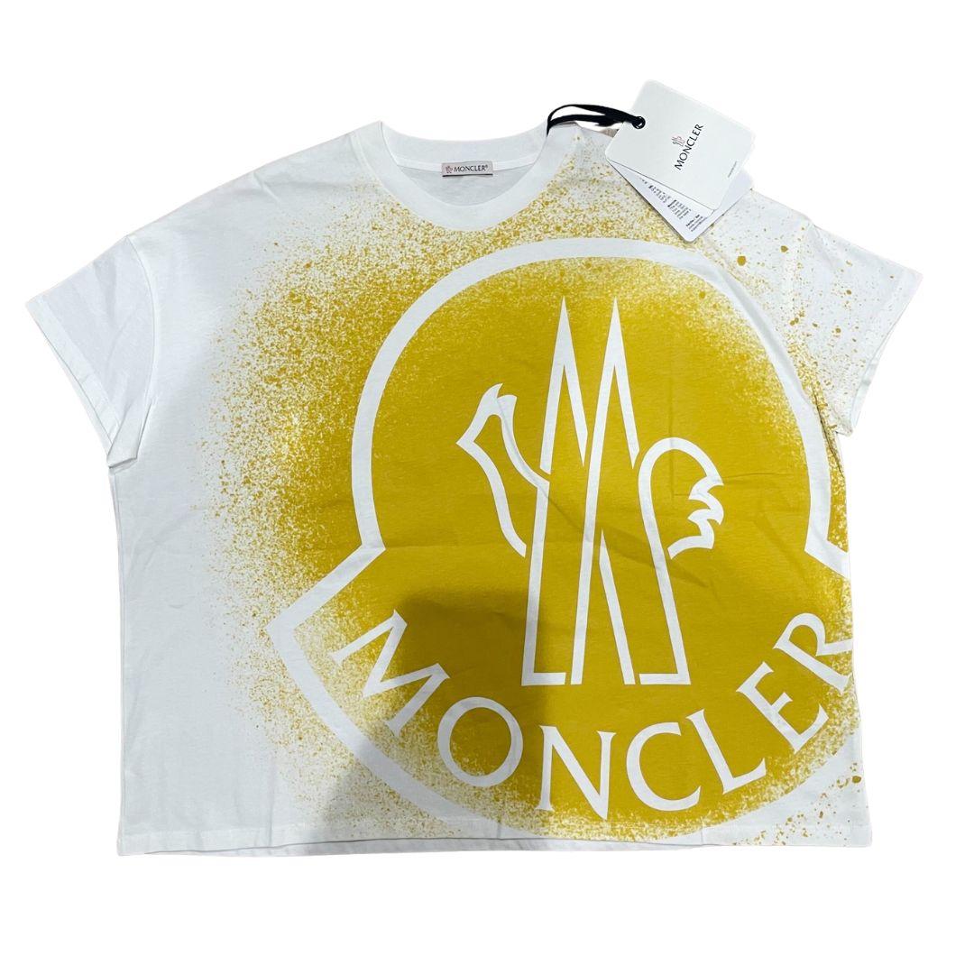 Подержанная женская футболка с коротким рукавом MONCLER