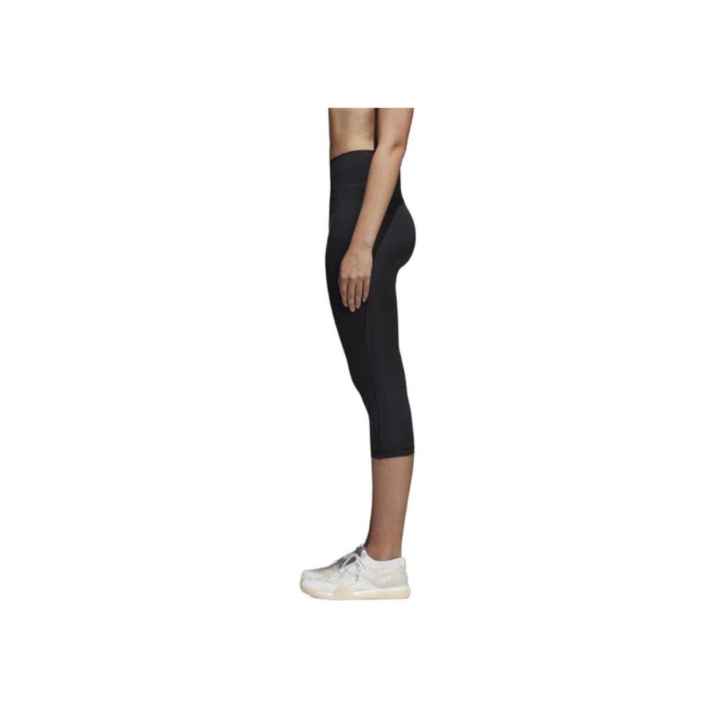 Adidas Ultimate Climalite High Waist Fashion Casual Three-Quarter Sports Shorts Women Shorts Black CD3126
