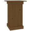 VidaXL Support à fleurs Marron miel 40x40x60 cm Bois de pin solide 823632