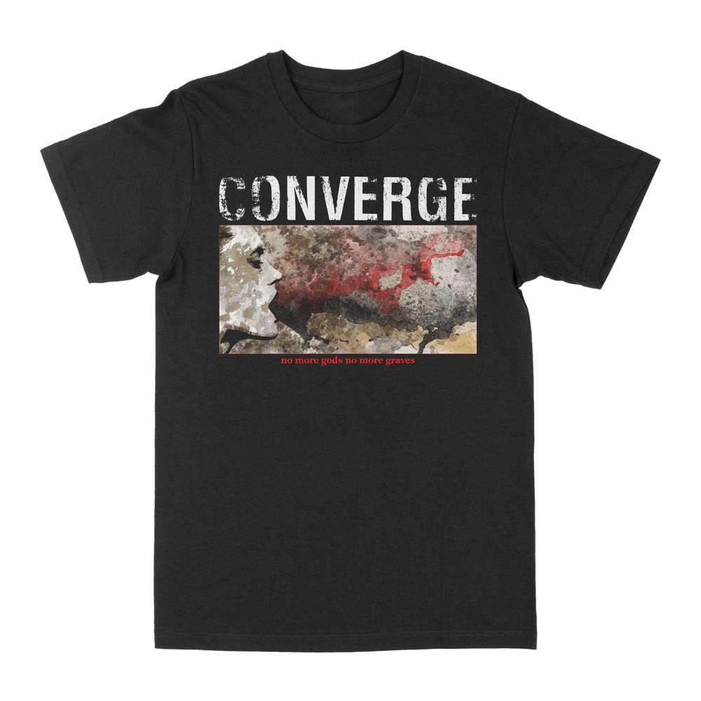 Converge No More Gods No More Graves Черная футболка VN917 Унисекс футболка XXXXL