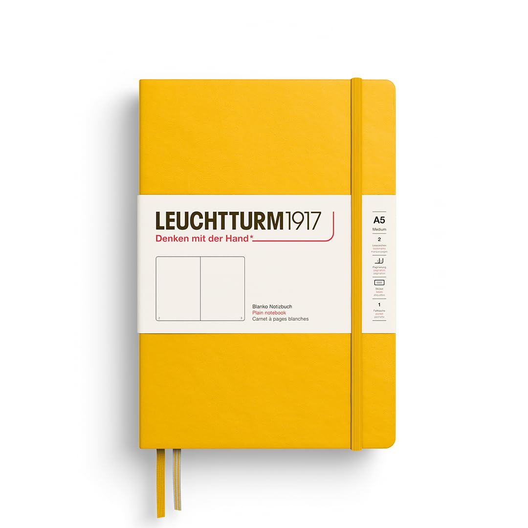 

LEUCHTTURM1917 Notebook A5 Plain Sunflower 373985
