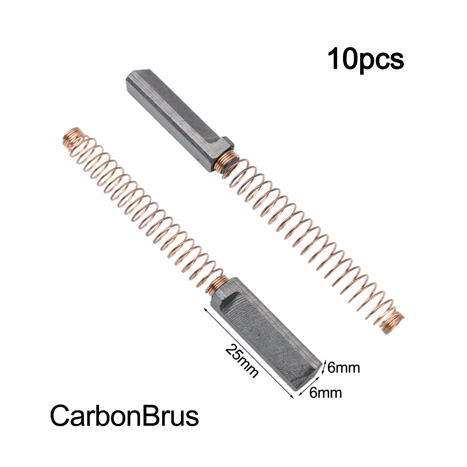 

Set of 10 Carbon Brushes Compatible with Part Numbers 9706416 W10380496 and Others for Stand Mixers and High Power Appliances China Mainland