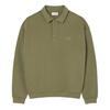 Mens Pique Loose Fit Polo Sweatshirt