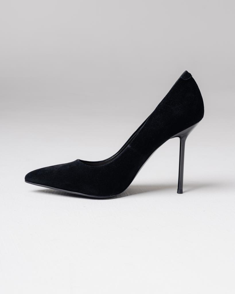 Туфли на высоком каблуке Melanda 5037302 37 черные замша