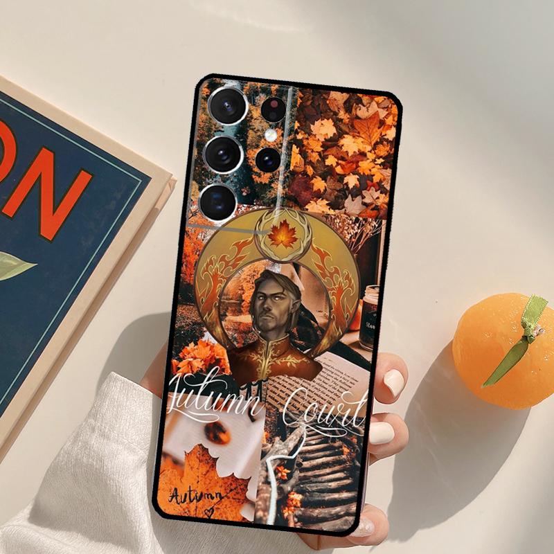 A Court of Mist and Fury Sarah J Maas Phone Case For Samsung Galaxy S26 S25 S20 S21 S22 S23 S24 Ultra S10 Plus S25 FE Back Cover