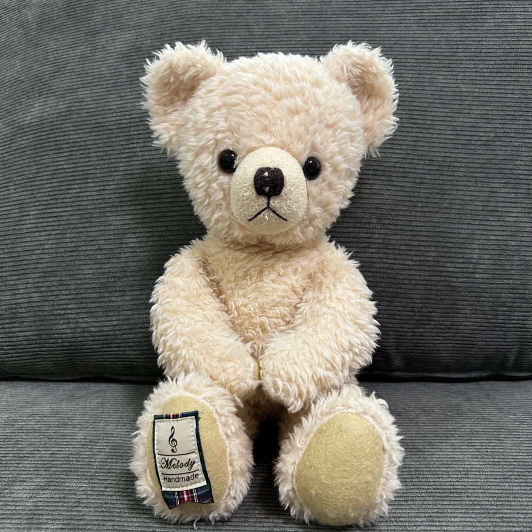

[USED] Sun Arrow Melody Teddy Bear, handmade, approximately 30cm