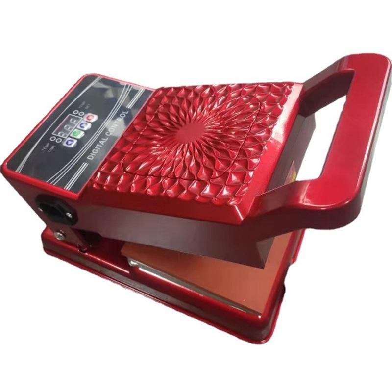 New small heat press machine manual clothing flat flat printing heat transfer 15*15CM label printing machine
