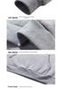 Men's Velvet-Lined Lambswool Hoodie - Loose Fit, Solid Color, Warm Winter Jacket