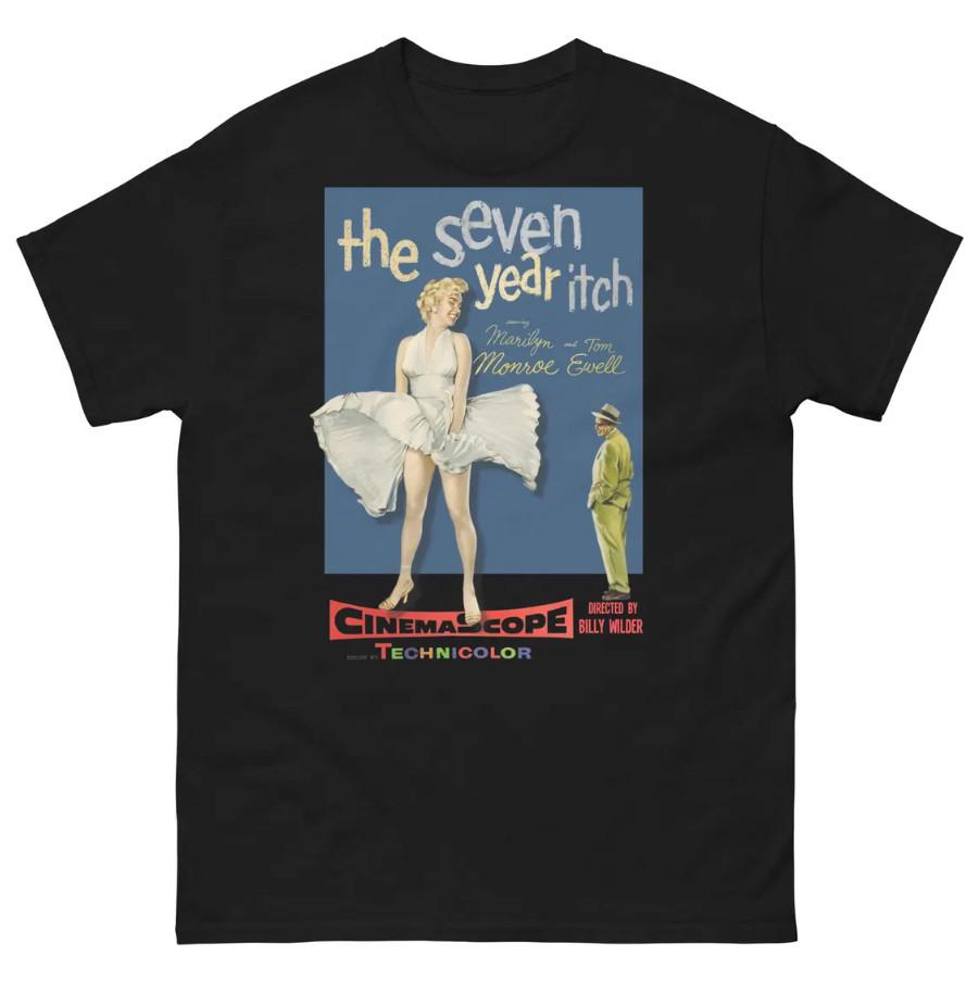 Retro Pin Up Glamour 1950s Vintage Style Diva Classic Cinema Aesthetic T-Shirt Unisex T-Shirt S