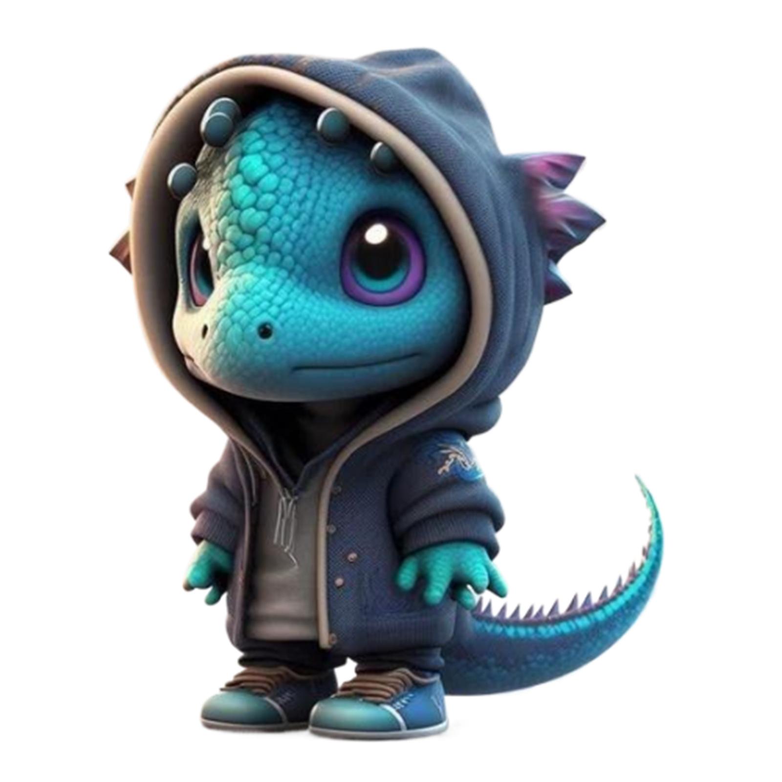 Мультяшные крутые фигурки драконов — фото 3