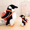 Adorable Penguin Plush Backpack Toy Gift For Girls Birthday With Soft Pp Cotton Filling