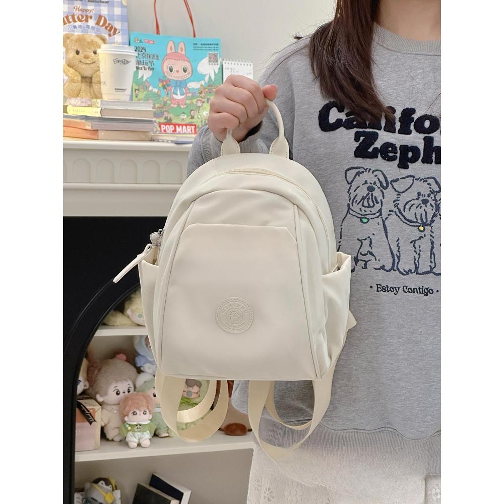 New Ins Backpack Mini Small Bag Women's Leisure Outdoor Travel Lightweight College Student Small Backpack