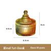 Mongolian Yurt Glass Candle Cup with Lid – DIY Scented Soy Wax Container Candlestick