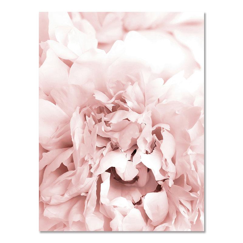 Flower Sheets for Paintings On The Wall Canvas Painting Decorative Pictures for Living Room with Frame Modern Decoration Table