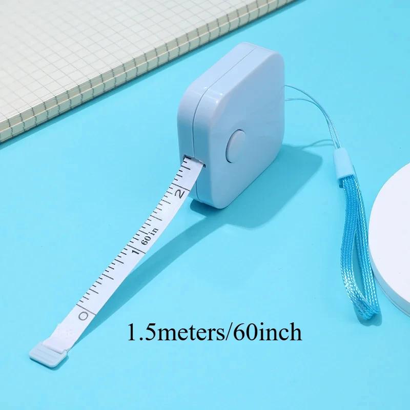 JOYBLISS Small Tape Measure Portable Jewelry Measurement Ruler with Double Scale for Jewelry and Weight Loss Medical Body Measurement
