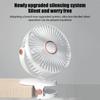 Mini-Clip-Ventilator, wiederaufladbarer tragbarer elektrischer Ventilator für Schlafsäle und Büros, kleiner Ventilator für den Schreibtisch, Hand-Deckenventilator, Luftkühler