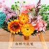 Chinese Style Dried Flower Fan DIY Material Kit for Children To Make Eternal Flower Ancient-Style Fan, Mother's Day Gift