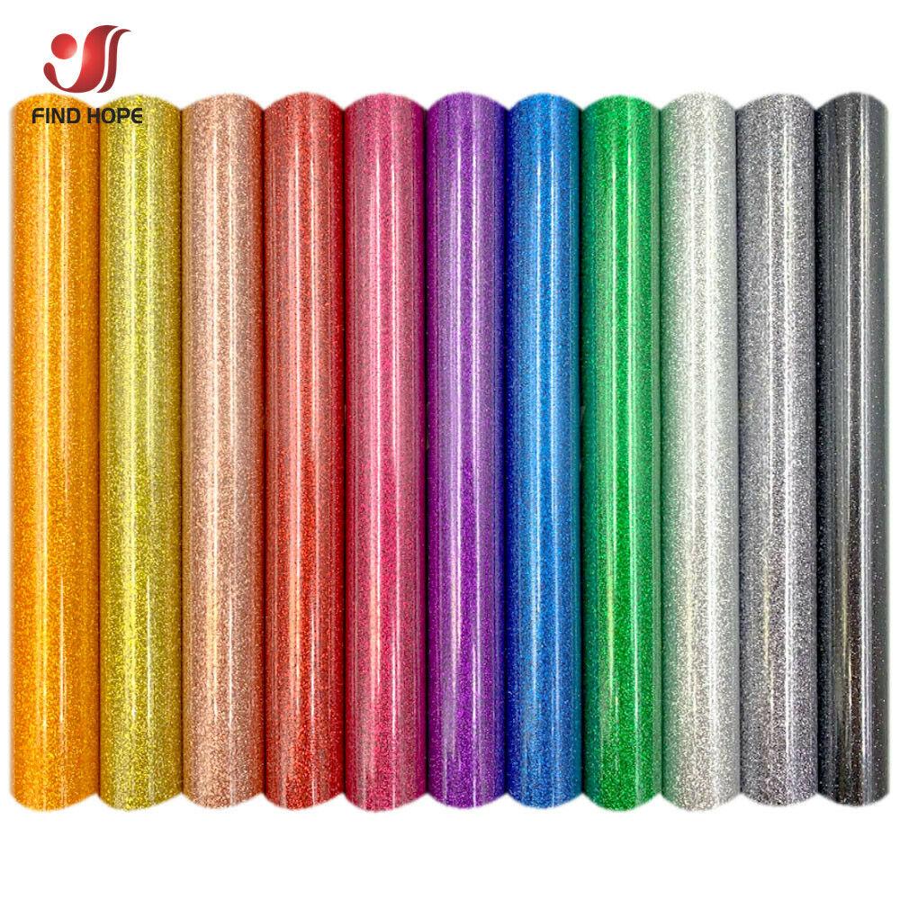 Multi-style 12"X10" Bundle Heat Transfer Vinyl Film Iron On Clothes HTV Printing for Tshirt Fabric Xmas Home Decor DIY by Cut