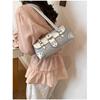 IELGY Commuter Handbag Underarm Large Capacity Boston Pillow Bag