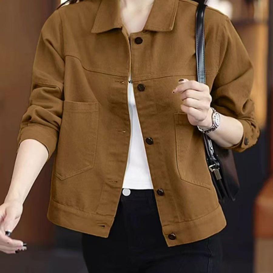Kleine Stilvolle Damen Frühlings- & Herbst-Freizeitjacke - 2025 Neuer Modetrend