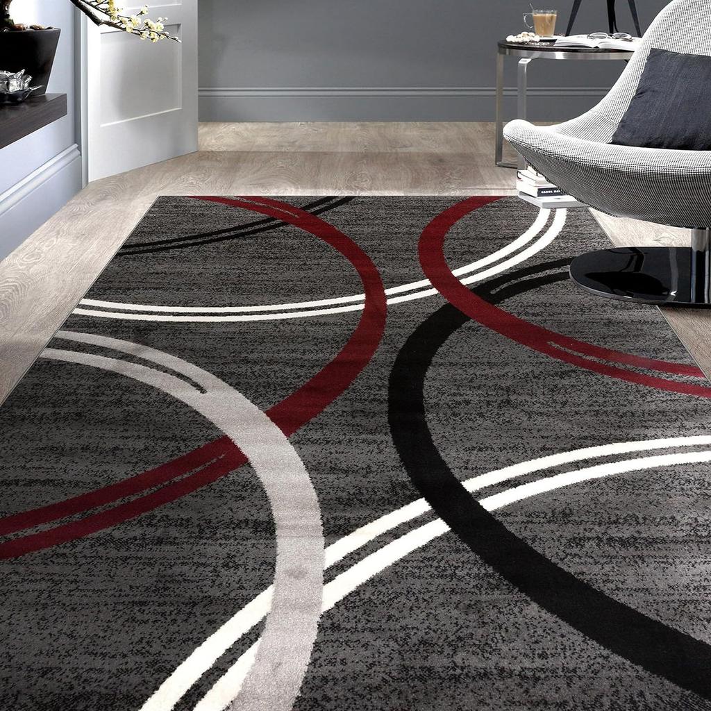 1Pcs Anti Fatigue Kitchen Rugs,Vintage GeometricPrint Waterproof Non-Slip Thick Cushioned Kitchen Mat Heavy Duty Comfort Standing Mat for Kitchen